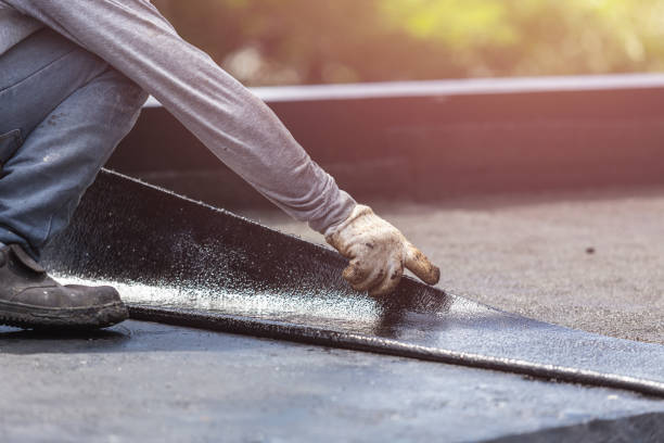 Professional Exterior Waterproofing technician working in Hartford, AL